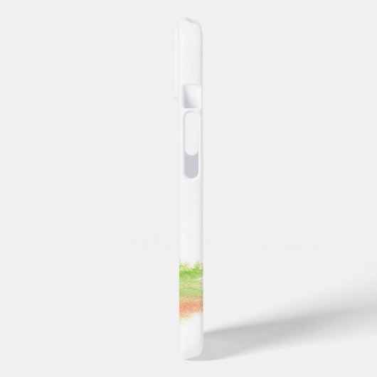 水の色をこぼすレインボー絵を描抽象芸術 Case-Mate iPhoneケース (裏面 / 左)