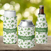 水の色をカスタマイズするシャムロックパターン 缶クーラー