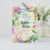 水の色をカスタマイズする縁付き花 セーブザデート (スタンド正面)