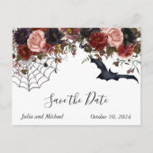 水の色を保存する日付ハロウィーンフローラ秋 案内ポストカード (正面)