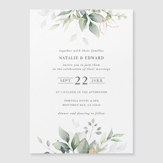 水の色を抑えた緑の葉 (正面)