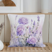 水の色を癒すラベンダーメドウズ クッション