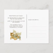 水の色を移動した新しいアドレス移動 案内ポストカード (裏面)