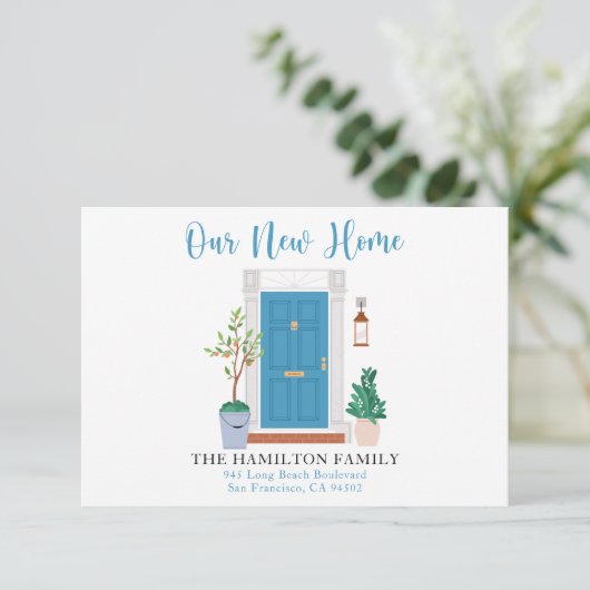 水の色を移動した新しいホーム発表 サンキューカード (スタンド正面)