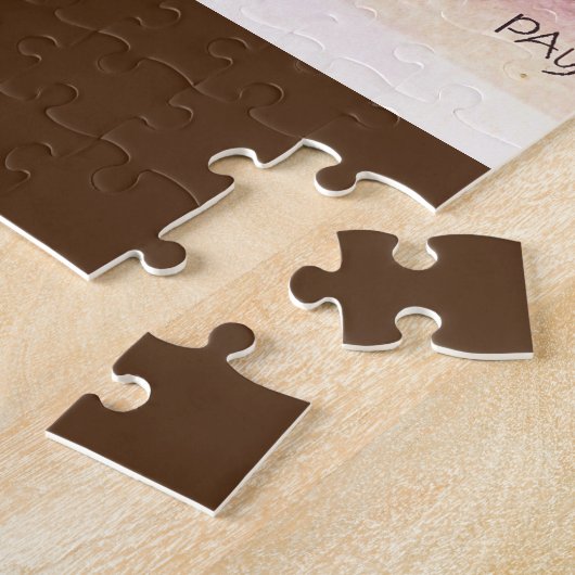 水の色を見た先住民アメリカ陶芸芸術に選ばれる ジグソーパズル (側面)