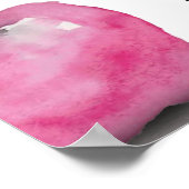 水の色アップルサンキュー先生引用文 ポスター (角)