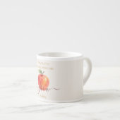 水の色アップル先生 – サンキューギフト エスプレッソカップ (正面右)