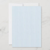 水の色アネモネ献身 招待状 (裏面)