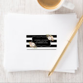 水の色アネモン開花アドレスラベル ラベル (インサイチュ)