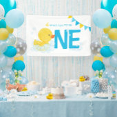 水の色アヒルああ何のおもしろいは1つのパーティー 横断幕