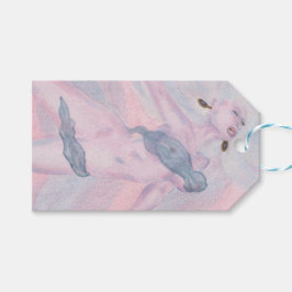 水の色アートビーナス女神の愛の精神デザイン ギフトタグ