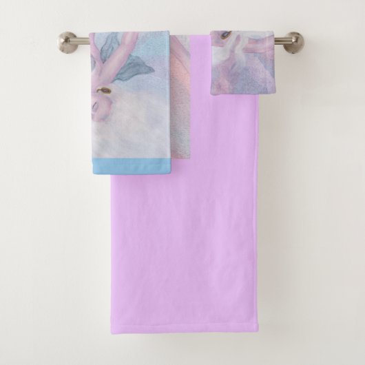 水の色アートビーナス女神の愛の精神デザイン バスタオルセット (インサイチュ)