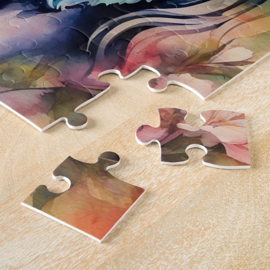 水の色イエス ジグソーパズル (側面)