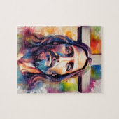 水の色イエス ジグソーパズル (横)