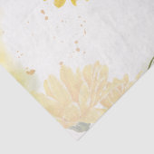 水の色イエローカーネーションフローラ切り離し 薄葉紙 (詳細)