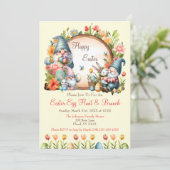 水の色イースターエッグ狩りとブランチ 招待状 (スタンド正面)