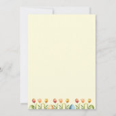 水の色イースターエッグ狩りとブランチ 招待状 (裏面)