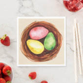 水の色イースターエッグ。 スタンダードランチョンナプキン (インサイチュ)