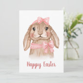 水の色イースターバニーウサギ シーズンカード (スタンド正面)