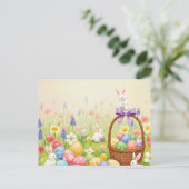 水の色イースターポストカード ポストカード (スタンド正面)