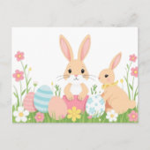 水の色イースターポストカード ポストカード (正面)