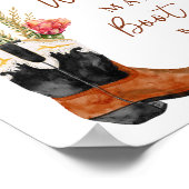 水の色ウェスタンブーツ赤ちゃんシャワーへようこそ ポスター (角)