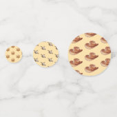 水の色ウエスタンキッドアートタン コンフェッティ (正面)