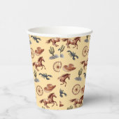 水の色ウエスタンキッドアートタン 紙コップ (右)