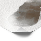 水の色ウエスタンタナガーイエローバードブランチ フォトプリント            (角)