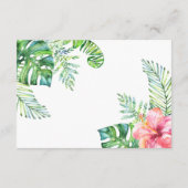 水の色エキゾチック植物詳細カード エンクロージャーカード (裏面)