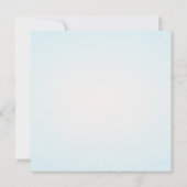 水の色エメリーフローラ日付の保存 セーブザデート (裏面)