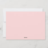 水の色エレガントコケット弓イースターフォト シーズンカード (裏面)