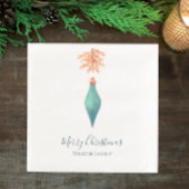 水の色エレガントターコイズクリスマスボーブル