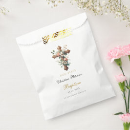 水の色エレガントフローラクロスバプテスマ フェイバーバッグ