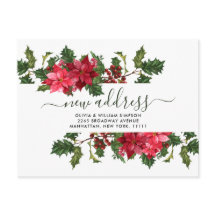 水の色エレガントポインセチアの移動発表