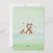 水の色エレガント冒険を開始ベビーSh シーズンカード (裏面)