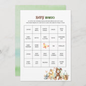 水の色エレガント冒険を開始ベビーSh シーズンカード (正面/裏面)