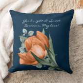 水の色エレガント牡丹グッドナイト甘い夢 クッション (ブランケット)