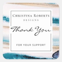 水の色エレガント青金ゴールドありがとう