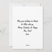 水の色オホーリーナイト出生非写真 シーズンカード (裏面)