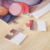 水の色オールドタウンバレンタインズデイクッキーショップ ジグソーパズル (側面)