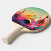 水の色カスタムでブランドの上昇の経験 卓球ラケット (正面アングル)