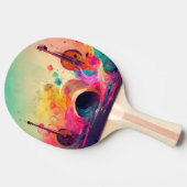 水の色カスタムでブランドの上昇の経験 卓球ラケット (横)