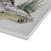 水の色カタツムリ絵画の陳腐な芸術 カッティングボード (角)