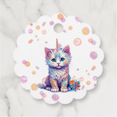 水の色カチコーンミョーグ誕生日感謝していユー フェイバータグ (裏面)