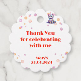 水の色カチコーンミョーグ誕生日感謝していユー フェイバータグ