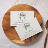 水の色カニ新しい家の動き発表 エンクロージャーカード