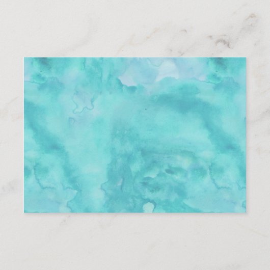 水の色カボチャ男の子のシャワーを持って本をもたらす エンクロージャーカード (裏面)