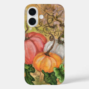 水の色カボチャiPhoneケース iPhone 16ケース