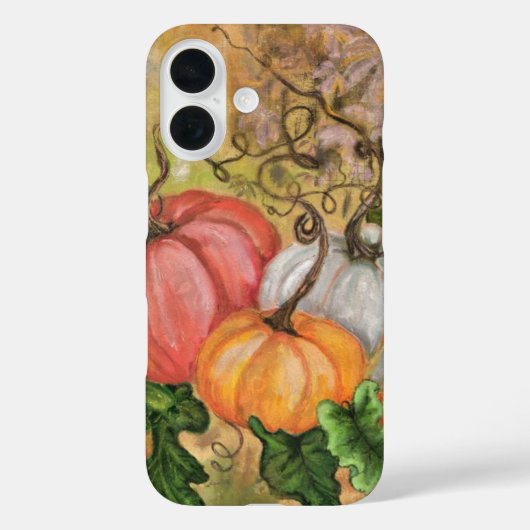 水の色カボチャiPhoneケース Case-Mate iPhoneケース (裏面)